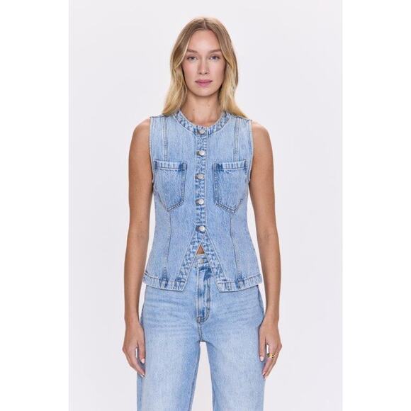 Pistola Gia Denim Top - Picture 1 of 1
